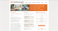 Desktop Screenshot of het-restaurant.be