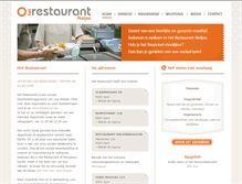 Tablet Screenshot of het-restaurant.be